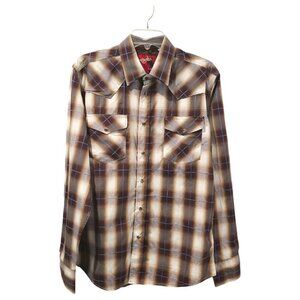 Rodeo Clothing Co Mens Multicolor Pearl Snap Western‎ Cowboy Shirt NWOT